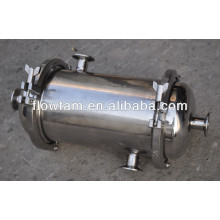 Sanitary stainless steel tube heat exchanger